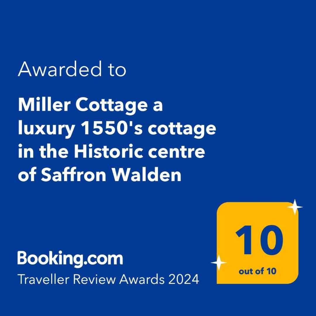 Miller Cottage A Luxury 1550'S Cottage In The Historic Centre Of Saffron Walden Eksteriør bilde